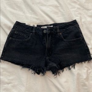 GARAGE DENIM Taille Basse Low Rise Shorts